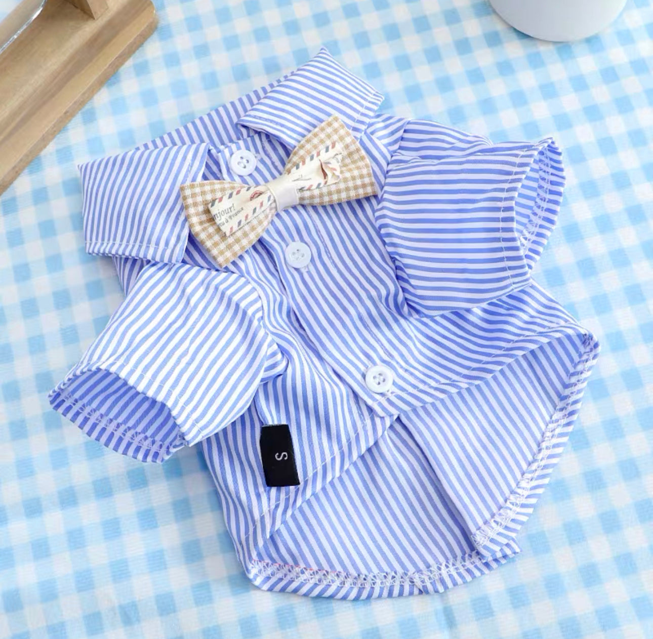 Striped Blue Shirt