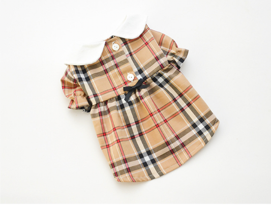 Princess Plaid Dress